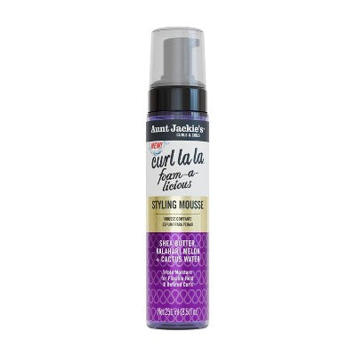 Aunt Jackie's Curls & Coils Curl La La Foam-a-licious Styling Mousse - 8.5 fl oz