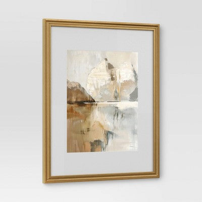 11"x14" Matted to 8"x10" Traditional Value Picture Frame Gold - Room Essentials