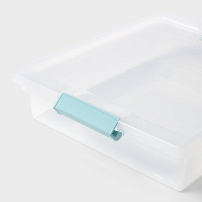 5.8qt Clear Storage Bin - Brightroom