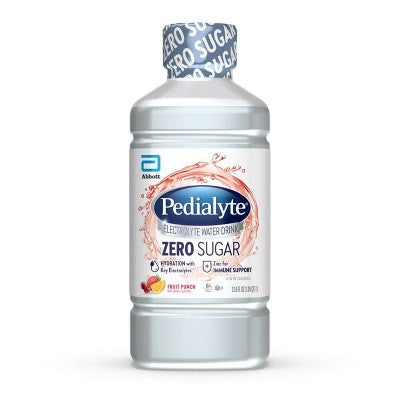 Pedialyte Zero Sugar Sports Drink - Berry Frost - 33.8 fl oz