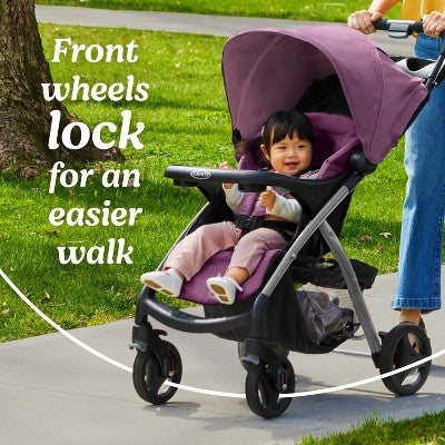 Graco Verb Click Connect Travel System with SnugRide Infant Car Seat - Pink/Black (LOCAL PICKUP ONLY)