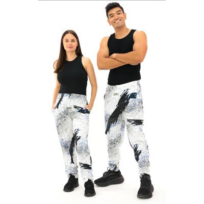 NFL Carolina Panthers Zubaz Men's Confetti Screen Print Pants - S