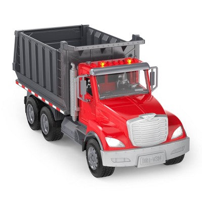 DRIVEN by Battat Medium Toy Dump Truck Toy Construction Truck