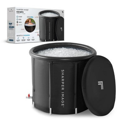 Sharper Image Portable Ice Bath 31.5"x29.5" Oval Plunge Pool: PVC Frame & Liner (LOCAL PICKUP ONLY)