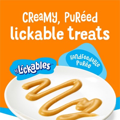 Friskies Chicken Flavor lil' Lickable Cat Treats - 2oz/4ct