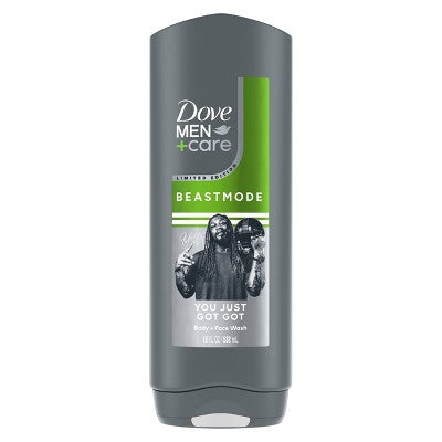 Dove Men+Care Limited Edition Body Wash Beastmode Collection - You Just Got Got - 18 fl oz
