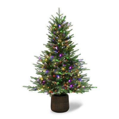 Philips 4.5' Balsam Fir Pre-Lit Artificial Christmas Tree Bicolor Slow Twinkle (LOCAL PICKUP ONLY)