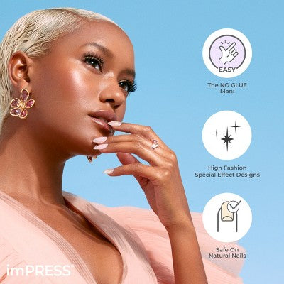 imPRESS Press-On Manicure Fake Nails - Best Life