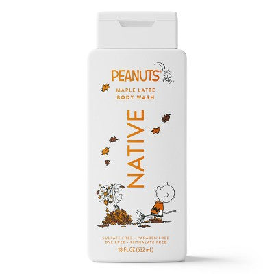 Native Peanuts Limited Edition Body Wash - Maple Latte - 18 fl oz
