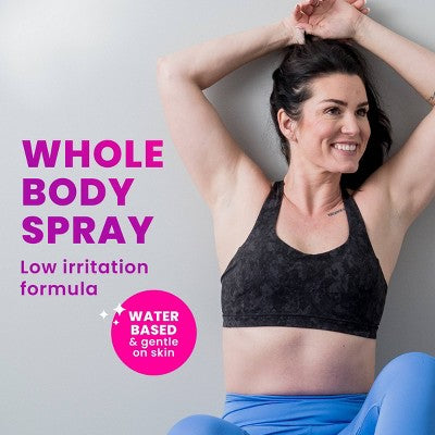 Lume Whole Body Women's Invisible Spray Deodorant - Clean Tangerine Scent - Aluminum-Free 3.6oz