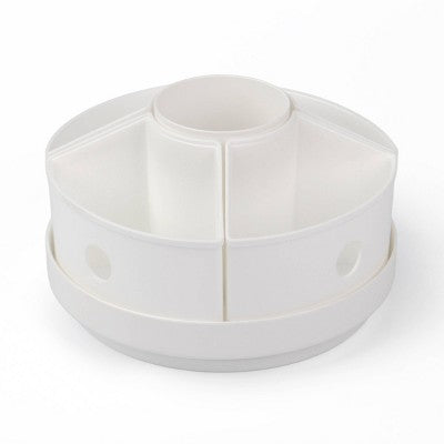 Rotating Caddy White - Bullseye's Playground