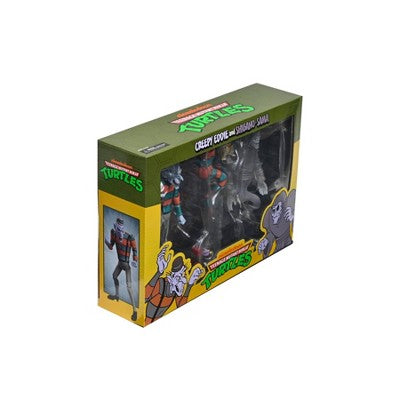 NECA Teenage Mutant Ninja Turtles Cartoon Creepy Eddie and Shibano-Sama