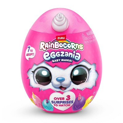 Rainbocorns 4.7" Eggzania Babymania Stuffed Animals