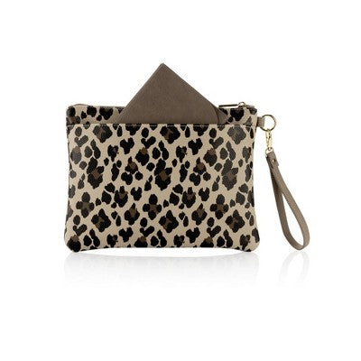 Itzy Ritzy Boss Changing Clutch Diaper Bags - Leopard