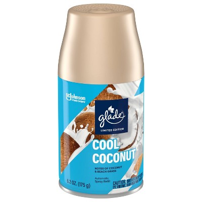 Glade Automatic Spray Air Freshener Refill - Cool Coconut - 6.2oz