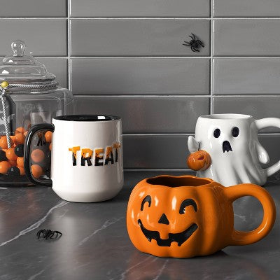 13 fl oz Stoneware Ghostie Figural Mug - Hyde and EEK! Boutique