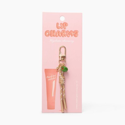 Studio Artifact Lip Charm Keychain Accessory - Olive