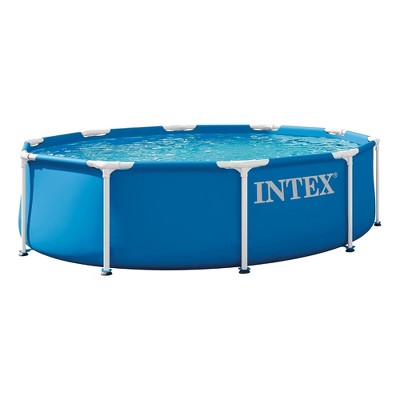 INTEX 28200EP 10Ft X 30In Metal Frame Above Ground Swimming Pool, Pool Only (LOCAL PICKUP ONLY)