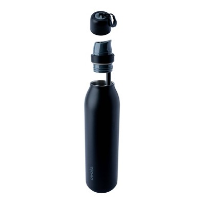 Owala 24oz FreeSip Twist Stainless Steel Water Bottle - Very Very Dark