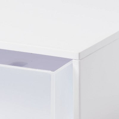 Modern Wide Underbed Drawer White 1pc - Brightroom (LOCAL PICKUP ONLY)
