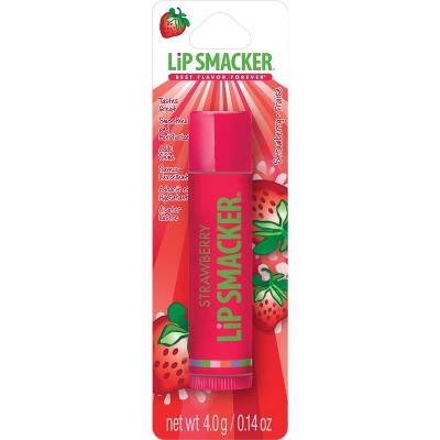 Lip Smacker Strawberry Lip Balm - 0.14oz