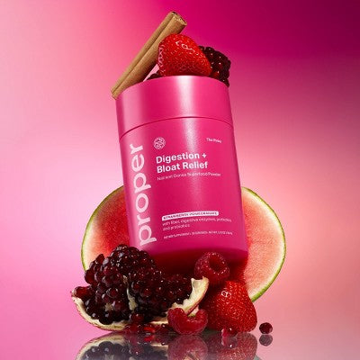 Proper The Pinks Digestion + Bloat Relief Dietary Supplement Powder - 5.92oz