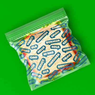 Sandwich Storage Bags BTS Print - 150ct - up&up