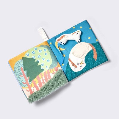 Interactive Soft Book and Plush Toy - Unicorn - Cloud Island