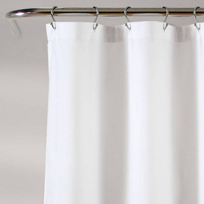 72"x72" Clarissa Floral Shower Curtain Turquoise/Tangerine - Lush Decor