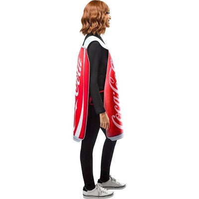 Rubies Adult Coca Cola Costume Sandwich Board Red One Size