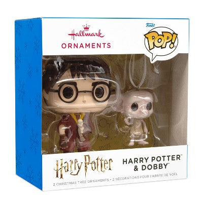 Hallmark Resin Figural Pop and Buddy Funko Harry Potter and Dobby