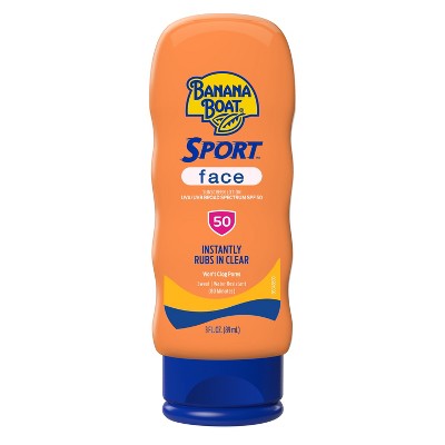 Banana Boat Sport Face Lotion - SPF 50 - 3 fl oz