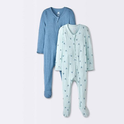 Baby 2pk Balloons So Very Soft Modal Blend Sleep N' Play 0-3M