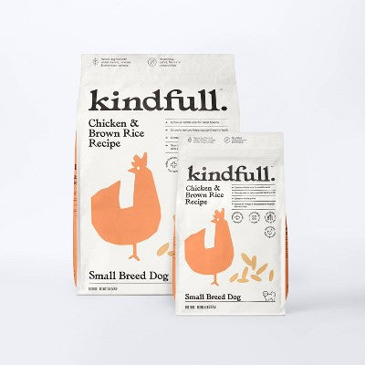 Chicken & Brown Rice Recipe Small Breed Dry Dog Food - 13lbs - Kindfull