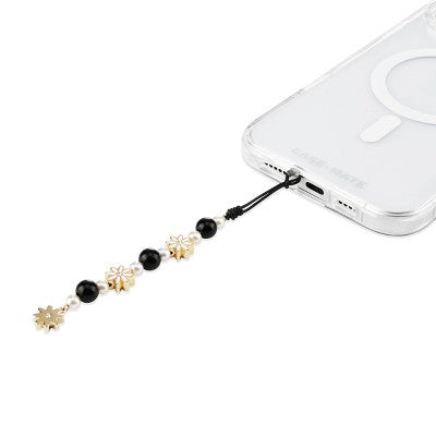 Case-Mate Mini Charm - Black Flower