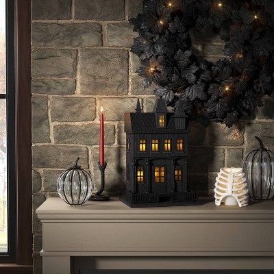XL Wooden Halloween Haunted House - Threshold