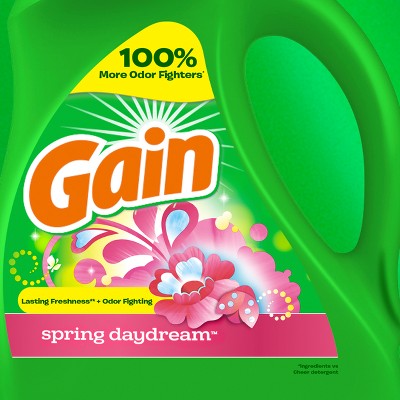 Gain Liquid Laundry Detergent - Spring Daydream - 144oz
