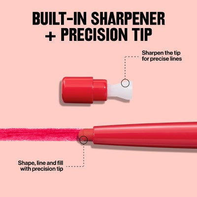 Revlon ColorStay Lip Liner with Built in Sharpener - Nude - 0.01oz
