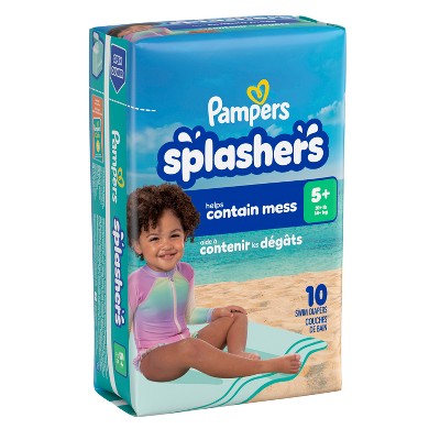 Pampers Splashers Disposable Swim Diapers Convenience Pack - Size 5 - 10ct