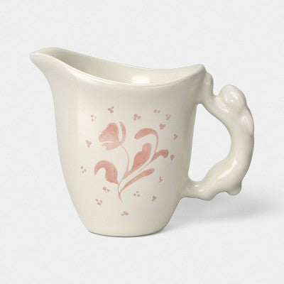 Stoneware Aralia Creamer Pitcher Pink - Threshold