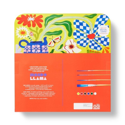 16pc Acrylic Paint Set - Mondo Llama