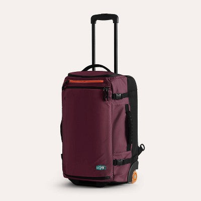 Bagsmart Blast 43L Roller Travel Backpack - Red Currant