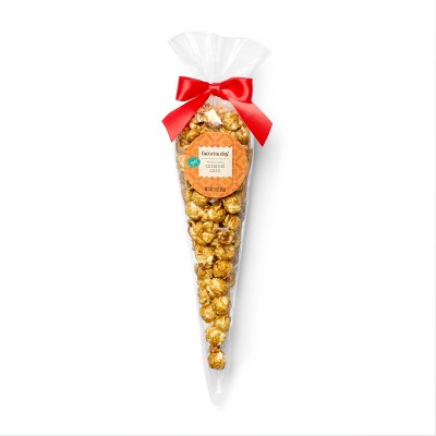 Christmas Caramel Corn Cone Popcorn - 3oz - Favorite Day