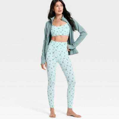 Women's Everyday Soft Ultra High-Rise 7/8 Leggings -Mint Green XS