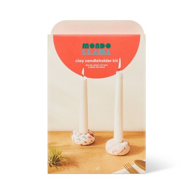 Clay Candleholder Craft Kit - Mondo Llama
