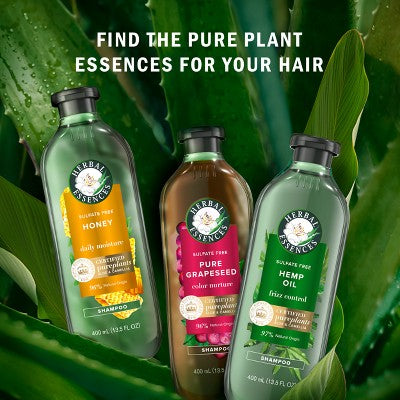 Herbal Essences Grape Seed Conditioner Color Protection and Hair Nourishment, Sulfate Free - 13.5 fl oz