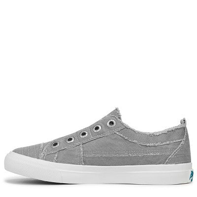 Blowfish Malibu Womens Play Sneaker Dirty Grey Canvas 9 M