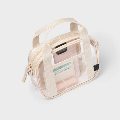 Clear Waist Bag - All In Motion - Cream