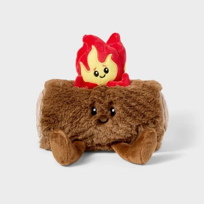 7" Yule Log Plush - Gigglescape