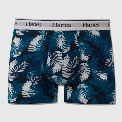Hanes Originals Premium Men's Trunks - Blue L